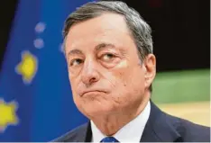  ?? Foto: dpa ?? Mario Draghi setzt seine Nullzinspo­litik fort.