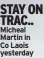  ?? ?? STAY ON TRAC.. Micheal Martin in Co Laois yesterday