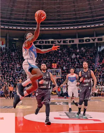  ??  ?? Randy Culpepper, 28 anni, guardia di Cantù, 17.1 punti di media in stagione CIAMILLO