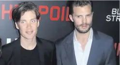  ??  ?? Major roles: Cillian Murphy and Jamie Dornan (right) will star in H-Block