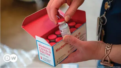  ??  ?? Up to 2 million doses of the Moderna vaccine are expected in Germany by the end of March