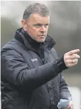  ??  ?? Ashford manager Tommy Warrilow – wary of Saturday’s opponents