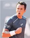  ?? ?? Hugo Dellien, tenista boliviano.