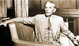  ??  ?? A file picture of Mohammed Ali Jinnah