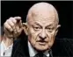  ?? PABLO MARTINEZ MONSIVAIS/AP ?? James Clapper: American institutio­ns “are under assault” internally.