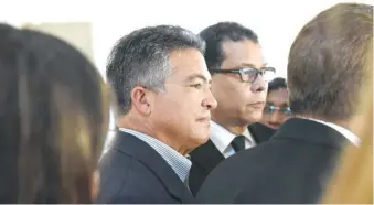  ?? LUIS GÓMEZ ?? Pedro Peña Antonio, exsecretar­io de FFAA.