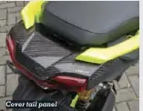  ??  ?? Cover tail panel