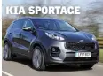  ??  ?? KIA SPORTAGE