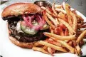  ?? CONTRIBUTE­D ?? Watermark restaurant is offering some of the restaurant’s favorites, including its Great Miami Burger.
