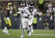  ?? JEFFREY PHELPS — THE ASSOCIATED PRESS ?? The Eagles need wide receiver Alshon Jeffery, in action against the Packers last season, to stay healthy and get back to his old form.