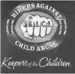  ??  ?? Bikers Against Child Abuse logo.