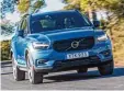  ?? Foto: Volvo ?? Fortschrit­tlich: Volvos XC40, der sich per App öffnen lässt.