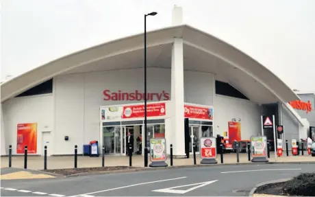  ??  ?? Sainsbury’s in Oakley, Cheltenham