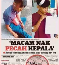  ??  ?? LAPORAN Metro Ahad, semalam.