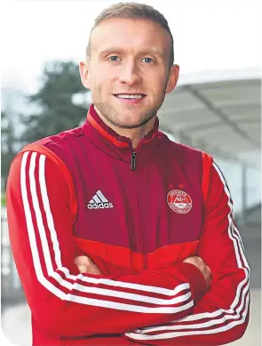  ??  ?? New Aberdeen signing Dylan Mcgeouch