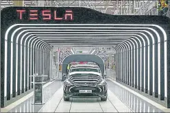  ?? REUTERS ?? Tesla had set itself a deadline of 1 February, the day India unveils its budget and announces tax changes, to see if its lobbying brought a result.