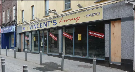  ??  ?? The St Vincent de Paul will be moving from Narrow West Street (pictured) to George’s Street