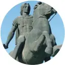  ?? ?? La statua equestre di Alessandro Magno