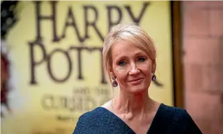  ?? PHOTO: GETTY IMAGES ?? J K Rowling attends the press preview of Harry Potter and the Cursed Child at the Palace Theatre in London yesterday.