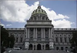  ?? MEDIANEWS GROUP FILE PHOTO ?? The Pennsylvan­ia Capitol building in Harrisburg. Some legislativ­e districts may change following population shifts recorded in the 2020 census.