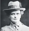  ??  ?? 0 Elsie Inglis formed the Scottish Women’s Hospitals