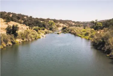  ?? Photos by Jessica Christian / The Chronicle ?? Pumping from the Tuolumne River would have been limited under the proposed Bay Delta Plan that was put on hold Wednesday at the request of Gov. Jerry Brown and Gov.-elect Gavin Newsom.