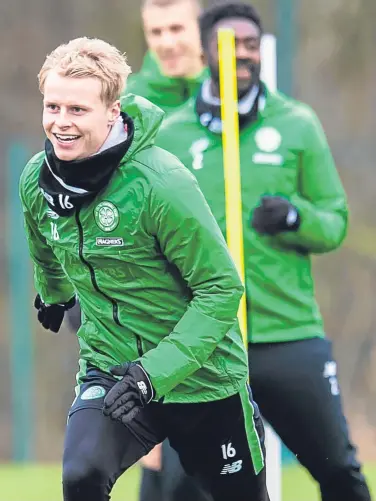  ?? SNS. ?? Gary Mackay-Steven recently declared his desire to stay and fight for Celtic place.
