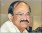  ??  ?? BJP leader Venkaiah Naidu