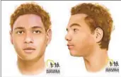  ?? SAN DIEGO CRIME STOPPERS ?? This artist’s rendering shows what John Doe is believed to have looked like before he was killed.