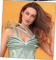  ??  ?? style: Model
Roz Purcell wears a Junk Kouture creation designed by Megan Doherty, Bronagh McCarron and Shaunah Ivers