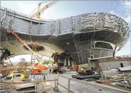  ?? Roberto Gomez USC School of Cinematic Arts/JAKS Production­s ?? THE LUCAS MUSEUM’S futuristic design is by MAD Architects’ Ma Yansong. It has made a number of important art acquisitio­ns while constructi­on continues.
