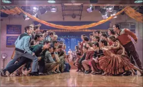  ?? 20th Century Studios / Contribute­d photo ?? The gym scene in the new “West Side Story.”