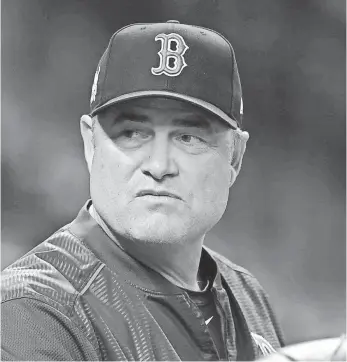  ?? SHANNA LOCKWOOD, USA TODAY SPORTS ?? Former Red Sox manager John Farrell led Boston to a World Series title in 2013.