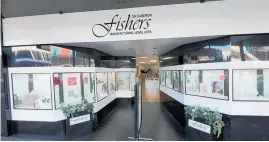  ??  ?? Fishers Jewellers, Cameron St, Wha¯nga¯rei, sells high-end fine jewellery.