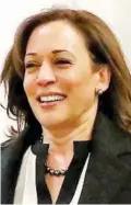  ??  ?? Kamala Harris