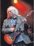  ?? FOTO: MARTIAL TREZZINI/DPA ?? David Crosby tritt inzwischen meist allein auf.