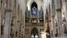  ??  ?? The main organ of Ulm Cathedral: it has 100 stops and almost 9,000 pipes