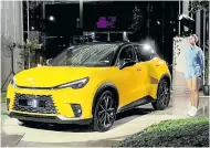  ?? ?? The Lexus LBX sets new standards in the compact luxury crossover segment