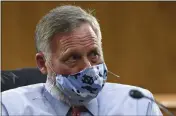  ?? TONI L. SANDYS — THE WASHINGTON POST ?? Sen. Richard Burr, R-N.C., listens to testimony before the Senate Committee for Health, Education, Labor and Pensions on Tuesday on Capitol Hill in Washington.