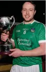  ??  ?? Victory: Limerick captain Paul Browne