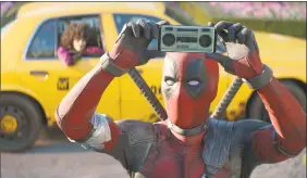  ?? Courtesy Twentieth Century Fox / Associated Press ?? Ryan Reynolds in a scene from “Deadpool 2.”