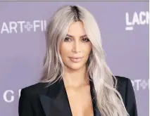  ?? WILLY SANJUAN/THE ASSOCIATED PRESS ?? Kim Kardashian West — who continues to be famous for being famous — is promoting a new shopping app.