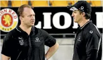  ?? WD ?? Dean Bell, left, says there should be no excuses for the Kiwis not being competitiv­e.