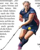  ?? FOTO: HOMÜ ?? Sabine Markert traf zum 3:0.