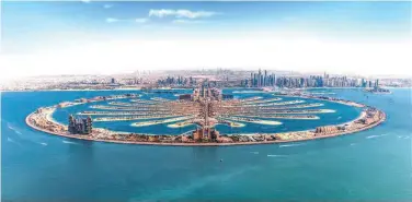  ?? ?? The project, which is located in the Palm Jumeirah area, is being developed by Nakheel.