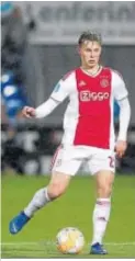  ?? NIELS BOERSEMA / EFE ?? Frenkie de Jong.