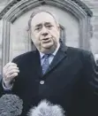  ??  ?? 0 The Salmond inquiry has sparked concerns