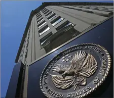  ?? AP FILE ?? ‘TRY ME’: Army veteran Drummond Neil Smithson is accused of threatenin­g the Department of Veterans Affairs, whose office in Washington is seen above in June 2013.