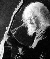  ?? COURTESY DENNIS ANDERSEN PHOTOGRAPH­Y ?? Folk legend Arlo Guthrie will perform Friday at Orlando’s Plaza Live with his children, Abe and Sarah Lee.