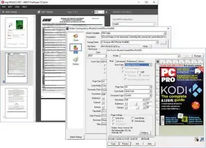  ??  ?? LEFT Plustek’s DocAction software provides plenty of options for the scanning process